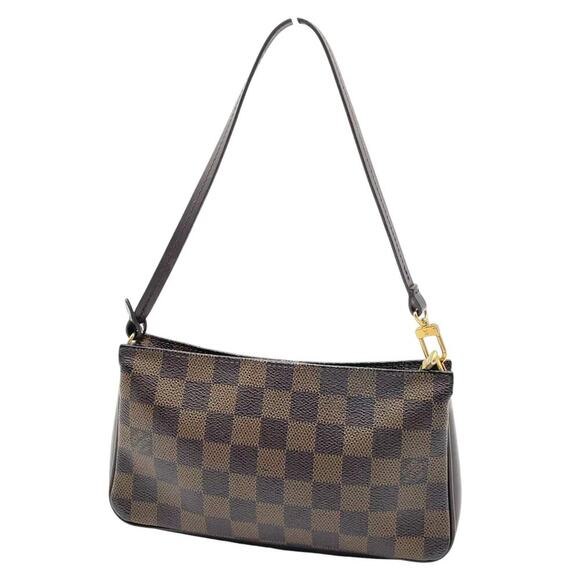 Louis Vuitton Vintage Damier Ebene Navona Pochette Accessories Bag W/Bag & Box - Picture 9 of 15